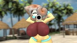 1female 1girls 3d 3d_(artwork) animated anthro arms_behind_head big_breasts crabofgarry cute_face female hands_behind_head huge_boobs huge_breasts mario_(series) massive_boobs massive_breasts massive_tits oc only_female pearl_(crabofgarry) shy_gal shygal_(cryptiacurves) swaying swaying_breasts tagme thicc_thighs thick_thighs video wholesome wholesome_nudity