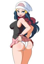 dawn (pokemon) from game freak by lucyfercomic