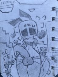 antennae_(anatomy) anthro arm_warmers_(marking) aroused arthropod arthropod_abdomen balls bee bee_(minecraft) big_penis black_eyes blush bodily_fluids circle_eyebrows cloud dandelion dripping eyebrows eyelashes flower flying_sweatdrops food genital_fluids genitals grass hand_behind_back heart_symbol hi_res hill hive honey_(food) honey_precum hymenopteran imminent_sex insect_wings insects kitty185 leaking_precum male microsoft minecraft mojang navel nervous outside pasties penis plant precum precum_drip rose_(flower) short_eyebrows small_eyebrows small_waist solid_eyes solo stinger sunset sweat sweatdrop thick_thighs thigh_high_marking thin_neck throbbing throbbing_penis traditional_media_(artwork) tree wide_hips wings worried xbox_game_studios