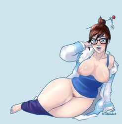 mei (overwatch) from overwatch by blindwildcat