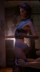 meg thomas from dbd by salet3d