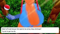 1girls 3d animated breasts cleavage clothed cyshen edit female female_only gym_leader huge_ass huge_breasts jiggling_breasts latina no_bra pokeball pokemon revealing_clothes sideass skyla_(pokemon) smile tagme teasing video voluptuous