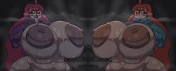 2024 2d 2d_(artwork) 2d_artwork 2girls badeline big_breasts big_thighs breasts celeste_(game) colossal_breasts curvy curvy_body curvy_female curvy_figure curvy_thighs erect_nipples female female_focus female_only giant_breasts gigantic_breasts glistening glistening_body glistening_breasts glistening_skin huge_breasts huge_thighs indie_game large_breasts large_thighs long_hair looking_at_viewer looking_pleasured madeline_(celeste) massive_breasts mouth mouth_open orange_hair pale-skinned_female pale_skin plump plump_breasts plump_thighs purple_hair saliva saliva_drip saliva_on_tongue saliva_string sharp_teeth shiny shiny_ass shiny_butt shiny_hair shiny_skin shiny_thighs steam steaming_body steamy sweat sweatdrop sweating sweaty thicc thick thick_thighs thighs tongue tongue_out video_game_character video_games white_skin white_skinned_female
