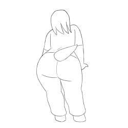 anthro ass dance female gif potoobrigham tail