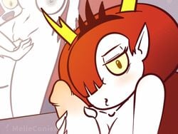 1futa 1girls 2d 2d_animation animated disney female futanari handjob hekapoo melieconiek penis red_hair selfcest sex star_vs_the_forces_of_evil tagme