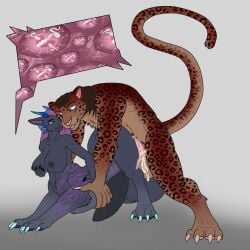 absurd_res anthro balls big_balls big_penis bodily_fluids breasts cum cum_in_vagina cum_inside demon deza_(redtint) duo ejaculation felid feline futanari genital_fluids genitals herm hi_res huge_balls huge_cock hyper hyper_balls hyper_genitalia hyper_penis impregnation intersex intersex/male lagomorph leporid male mammal pantherine penis pussy r0ttens0ul scott_(redtint) size_difference succubus tattoo taur
