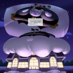1girls blob cookie_run cookie_run_ovenbreak female mansion mintrimo obese obese_female truffle_cookie