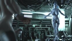 3d 3d_(artwork) big_ass big_balls big_breasts big_penis blender cum final_fantasy final_fantasy_vii futa_only futanari lewdhyl scarlet_(ffvii) shiva_(final_fantasy)