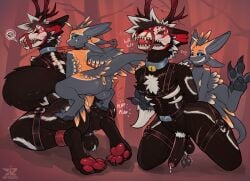 2025 4_ears 4_toes absurd_res accessory american_mythology anal anal_fluids anal_sex animal_genitalia animal_penis ankle_band anthro antlers anus arch_odro ass avali avian ball_gag balls balls_slap balls_stretcher balls_tuft barefoot belt big_anus big_balls big_butt big_penis big_tail bird black_body black_pawpads black_penis black_sclera black_toe_claws bodily_fluids bondage bone bouncing_balls bound brown_hair canid canine canine_tail claws collar colored curling_toes deer dewclaw dialogue digital_media_(artwork) dominant dominant_anthro dominant_male dripping duo english_text erection eye_contact feather_hair feathered_wings feathers feet fingers foot_focus forced foreskin forest forest_background forest_sex from_behind_position front_view fur gag gagged genital_fluids genitals green_eyes grey_body grey_feathers hair hi_res homophobic_slur horn humanoid_genitalia humanoid_penis humiliation hybrid indigenous_north_american_mythology kneeling larger_male larger_penetrated leaking_precum leash leash_pull leashed_collar legs_tied long_tail looking_at_another looking_at_partner looking_back looking_back_at_another looking_back_at_partner male male/male male_penetrated male_penetrating male_penetrating_male mammal markings metal metal_collar motion_lines mounting multi_ear multicolored_body multicolored_feathers multicolored_fur multicolored_hair multiple_scenes mythology narrowed_eyes nature nature_background navel north_american_mythology notched_ear nude on_ground onomatopoeia open_mouth open_smile orange_anus orange_body orange_feathers orange_fur orange_penis overlay_layer pawpads paws penetration penile penile_penetration penis perching perching_position plant plap plap_(sound) precum precum_drip profanity pseudo_hair puffy_anus qamito raised_tail rape rear_view red_anus red_eyes red_inner_ear red_leash red_markings red_pawpads reetogoth restraints saggy_balls saliva saliva_drip saliva_string sex shaded sheath shock_collar signature size_difference skull skull_head skulldog_(species) slap slur small_dom_big_sub smaller_male smile smug smug_grin sound_effects spine spread_toes submissive submissive_anthro submissive_male tail tail_aside tapering_penis teeth text thick_thighs three-quarter_view toes tongue tree tuft uncircumcised underfluffies wendigo white_body white_hair white_markings winged_arms wings