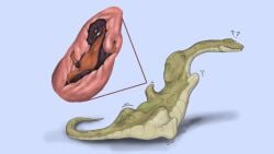 anthro detailed_bulge feral snake vore