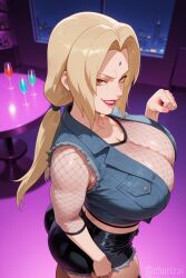 tsunade from naruto by chorizai