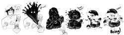 big_breasts bimboaudino bimbovaporeon black_and_white breast_expansion breasts cleavage crop_top fusion game_freak gardevoir gender_transformation genderswap_(mtf) goo goo_transformation ink inkling marina_(splatoon) monochrome nintendo pokémon_(species) pokeball pokemon pokemon_(species) rule_63 splatoon splatoon_(series) splatoon_2 tagme tentacool transformation transformation_sequence zipper