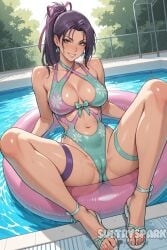 1girls ai_generated butterfly) cameltoe female futarush marvel marvel_comics marvel_rivals mutant_(marvel) patreon patreon_username pool psylocke psylocke_(marvel psylocke_(marvel_rivals) psylocke_(summer_skin) sai_(marvel) sandals smile spread_legs sultryspark swimsuit wet_body