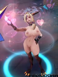 3d battle_academia_xayah big_ass big_breasts league_of_legends xayah