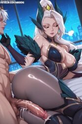 1girls 2024 ai_generated black_sclera breasts coven_zyra female league_of_legends league_of_legends:_wild_rift lips makeup male penis ponytail riot_games small_breasts stable_diffusion tagme uncensored viego_(league_of_legends) wardens watermark white_hair yellow_eyes zyra