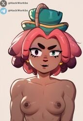 ai_generated brawl_stars breasts female hackwork juju juju_(brawl_stars)