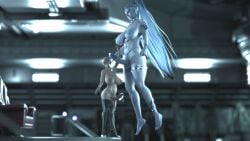 3d 3d_(artwork) big_ass big_balls big_breasts big_penis blender cum final_fantasy final_fantasy_vii futa_only futanari lewdhyl scarlet_(ffvii) shiva_(final_fantasy)