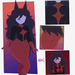 ass ass ass_focus blood_on_face boobs_focus breasts breasts breasts_focus butt_focus female fundamental_paper_education latex latex_bodysuit latex_clothing latex_suit miss_circle_(fundamental_paper_education) no_dialogue samkeeydraws samkvevo thicc thicc_ass thick_ass thick_butt thick_legs thick_thighs tight_clothing white_background