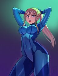 samus aran from metroid by hollow watcher
