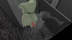 in_shower meowscarada pokemon stroking_penis vrchat