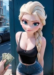 1girls 2d 3d ai_generated asking_for_sex athletic athletic_female big_ass big_breasts big_eyes blonde_female blonde_hair blue_eyes braid breasts chest cleavage curvy curvy_figure cute cute_face detailed disney elsa_(frozen) eyelashes eyeshadow female female_only fit fit_female focus frozen_(film) frozen_2 fully_clothed high_quality large_breasts legs light-skinned_female light_skin lips lipstic looking_at_viewer makeup mascara nero100 offering_sex outdoors outside pale-skinned_female pale_skin perky_breasts posing prostitution seductive seductive_look skinny skinny_girl stable_diffusion tagme tanktop thighs thin_female thin_waist