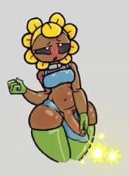 (pvz) anthro anthrofied ass breasts cum femboy flora_fauna penis plant plant_humanoid plantie plants_vs._zombies plants_vs_zombies popcap_games solar_flare_(pvz) sunflower_(pvz) thenean unusual_cum