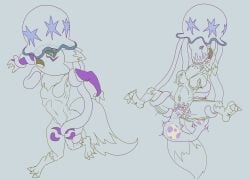 anthro bandai_namco breast_expansion breasts digimon digimon_(species) duo egg expansion featureless_breasts female generation_7_pokemon hi_res likasomboody nihilego nintendo oviposition penetration pokemon pokemon_(species) questionable_consent renamon restrained restrained_arms restrained_by_tentacles restrained_legs sex tentacle tentacle_penetration tentacle_sex ultra_beast