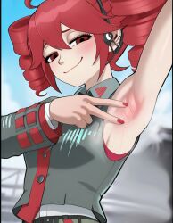kasane teto from voicepeak by vampiregurl