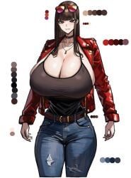 1girls big_ass big_breasts breasts breasts_bigger_than_head bursting_breasts curvaceous curvy curvy_figure digital_media_(artwork) enormous_breasts female gigantic_breasts hips hourglass_figure huge_ass huge_breasts large_ass large_breasts legs massive_breasts mature mature_female slim_waist thick thick_hips thick_legs thick_thighs thighs top_heavy voluptuous waist wide_hips wolffeld wolffeld_price