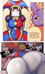 huge_ass huge_breasts pomni_(the_amazing_digital_circus) the_amazing_digital_circus