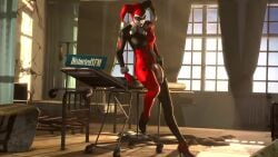 1futa 1girls animated asylum batman:_arkham_knight batman_(series) becoming_erect bodysuit clothed clothed_futa clothing dc dc_comics distortedsfm erect_penis erection exposed_penis face_paint female flaccid flaccid_penis futa_only futanari getting_erect harley_quinn harley_quinn_(classic) hospital hospital_bed hyper hyper_penis jester latex latex_bodysuit latex_clothing leaning leaning_on_object lipstick looking_at_own_penis looking_at_penis looking_at_viewer no_sound penis_expansion presenting presenting_penis red_lipstick rocksteady_studios sfm source_filmmaker standing tagme video video_game_character video_games watermark white_skin