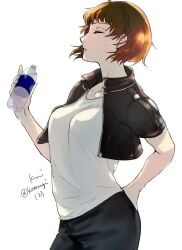 makoto niijima from persona by komugi123