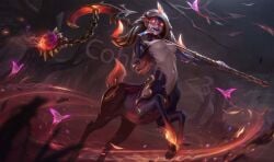 centauress edit faun league_of_legends lillia_(league_of_legends) nightbringer_lillia riot_games tagme