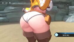 1girls 3d animated ass_expansion big_thighs breast_expansion breasts chubby chubby_female glasses horizon_walker purple_hair sky_blue_eyes sound tagme video yeanwoo_(horizon_walker) yellow_jacket