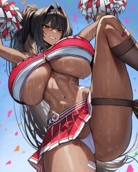 1girls big_ass big_breasts breasts cheerleader cheerleader_uniform curvaceous curvy curvy_figure digital_media_(artwork) female hips hourglass_figure huge_ass huge_breasts large_ass large_breasts legs mature mature_female slim_waist thick thick_hips thick_legs thick_thighs thighs voluptuous waist wide_hips wolffeld wolffeld_price