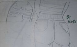 ass fanart new_games_inspector zoe_(new_games_inspector)