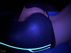 3d animated ass big_ass blender blizzard_entertainment butt buttjob buttjob_over_clothes clothed clothing female mei_(overwatch) overwatch penis shorter_than_30_seconds shorter_than_one_minute sound tagme thick_thighs tyviania video