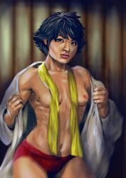 2d akbardaoef asian asian_female capcom female female_focus female_only makoto_(street_fighter) street_fighter tagme tomboy