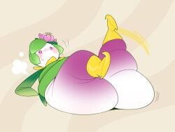 1girls bbw female flower_girl hisuian_form hisuian_lilligant lilligant mintrimo plant_girl pokemon pokemon_legends:_arceus thick_thighs