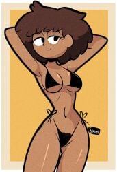 amphibia amphibia_(finale) amphibia_(series) anne_boonchuy big_ass big_breasts big_butt big_titties bikini breasts curvaceous curvaceous_female curvaceous_figure curvy curvy_figure curvy_hips diego_mejia disney disney_channel female solo swimsuit tagme thai thai_female