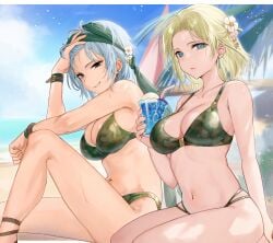 echidna_(fire_emblem) fire_emblem fire_emblem:_the_binding_blade fire_emblem:_the_sacred_stones haru_(nakajou-28) nintendo selena_(fire_emblem:_the_sacred_stones)