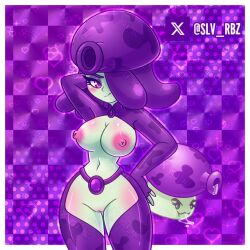 1girls almost_naked female female_focus female_only fume-shroom_(pvz) plants_vs_zombies slv_rbz tagme
