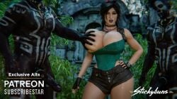 lara croft from tomb raider by stickybuns