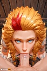 1boy 1boy1girl 1girls ai_generated arm_tattoo artist_name blonde_hair blowjob blue_eyes braid breasts clothed_female_nude_male erection fellatio female forehead freckles god_of_war god_of_war_ragnarok gumroad_username hi_res large_penis lips long_hair looking_at_viewer looking_up multicolored_hair norse_mythology nose nude oral orange_hair penis playstation pov pov_crotch red_hair rule34lab santa_monica_studio shoulder_tattoo side_braids solo_focus sony_corporation sony_interactive_entertainment straight streaked_hair tattoo testicles thrud_(god_of_war) twin_braids two-tone_hair uncensored upturned_eyes veins veiny_penis wooden_floor