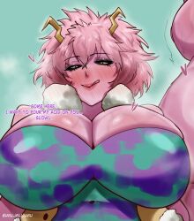 ashido mina from boku no hero academia by milileonaorochi