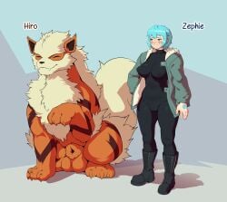arcanine from nintendo by morpskorp