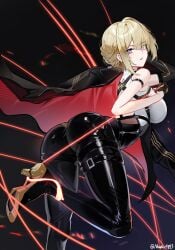 evelyn chevalier from zenless zone zero by maanu