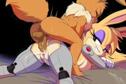 bunnie rabbot from archie comics by euyoshi89