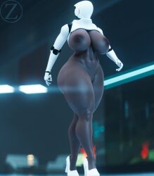 haydee from haydee (game) by bysamzan