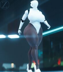 haydee from haydee (game) by bysamzan